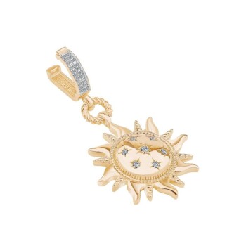 Taşlı Güneş Charm - Ema (1)