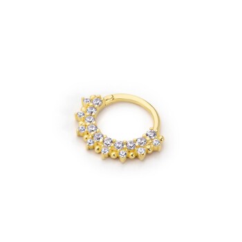 Taşlı Helix Piercing - Alen