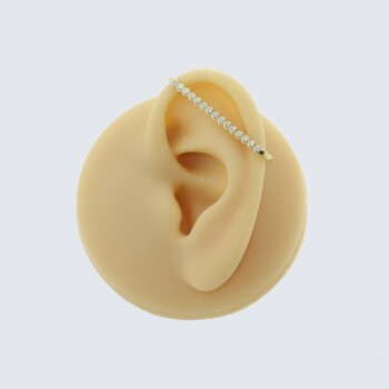 Taşlı Industrial Earcuff - 2