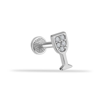 Taşlı Kadeh Minimal Tragus Piercing - Dianora (1)