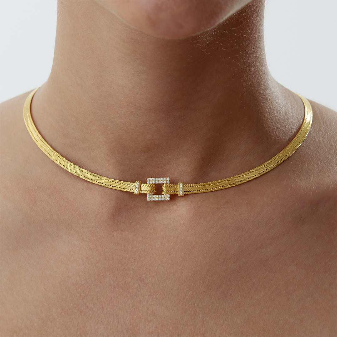 Taşlı Kare Trabzon set - 1