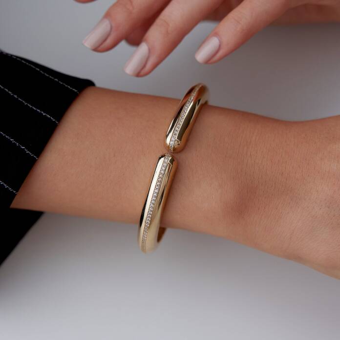 Taşlı Kavuşamayan Kelepçe - 2