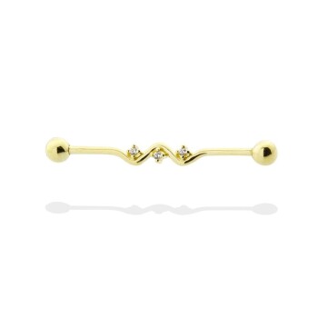 Taşlı Köprü Piercing - Dianora