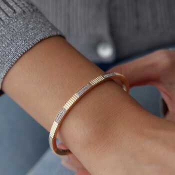 Taşlı Köşeli Elastik Kelepçe - Mazi (1)