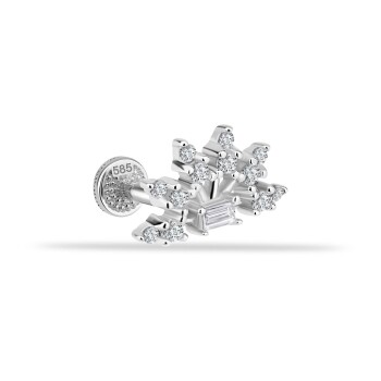 Taşlı Minimal Tragus Piercing - 2