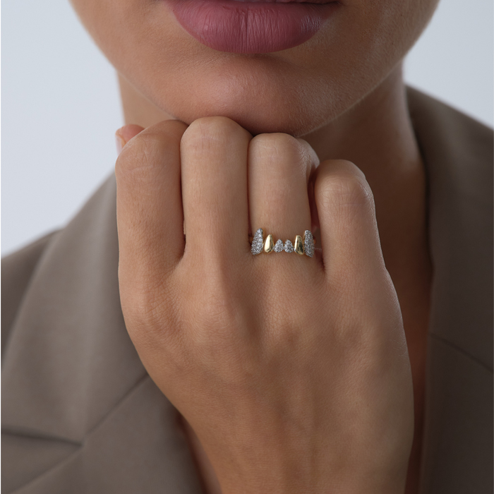 Taşlı Moon Aura Yüzük - 3