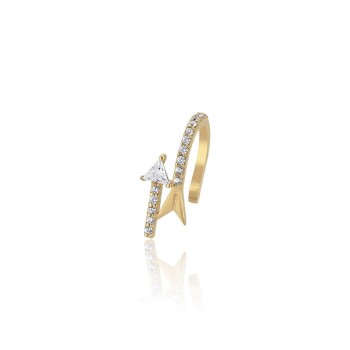 Taşlı Ok Earcuff - Rayna