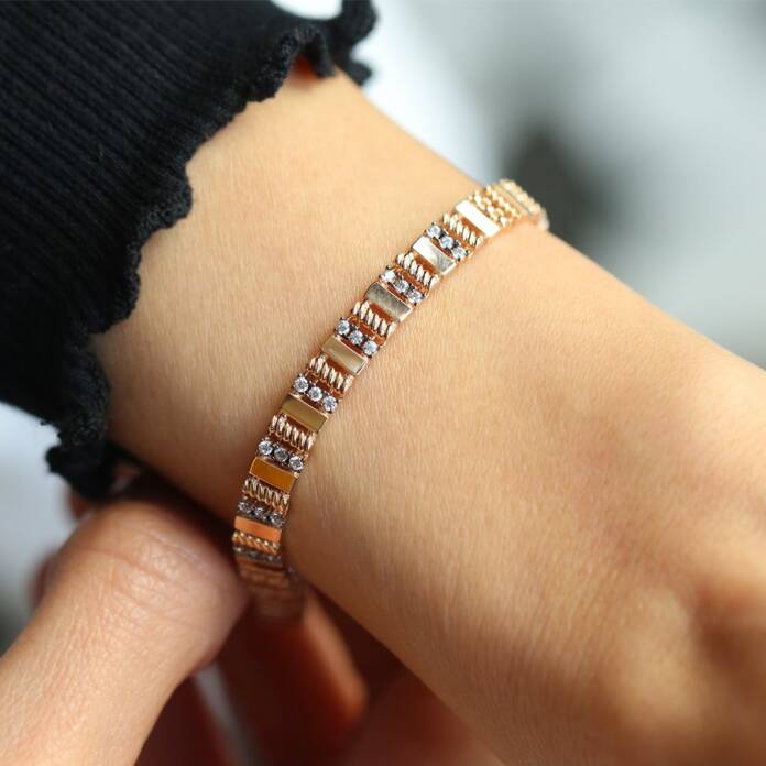 Taşlı Ray Bileklik - 1