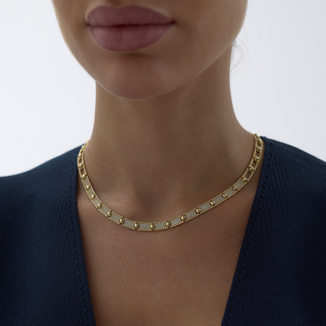 Taşlı Soul Point Kolye - 1