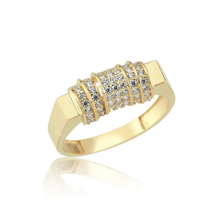 Taşlı Tüp Yüzük - 4