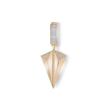 Taşlı Üçgen Charm - Ema