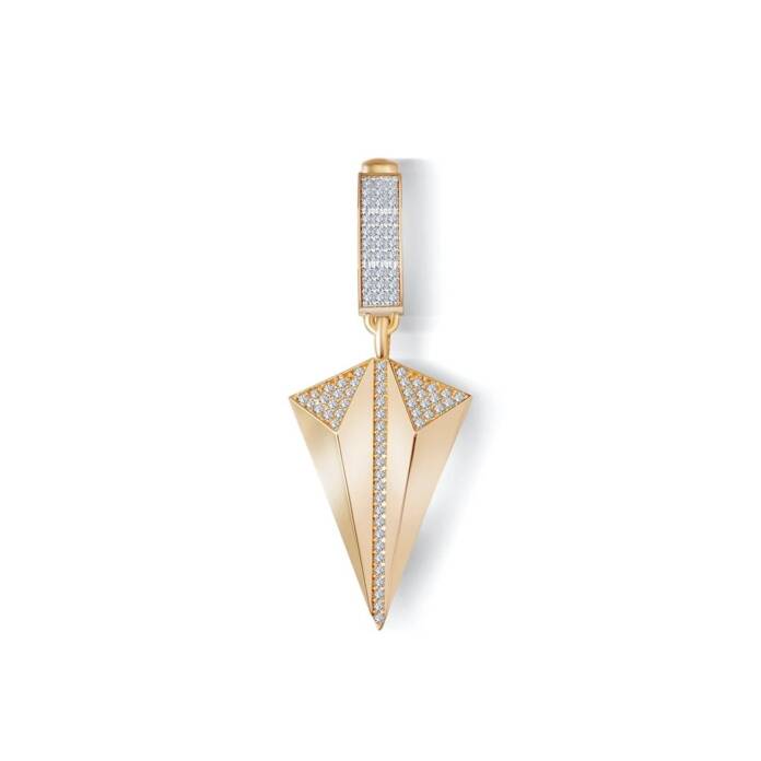 Taşlı Üçgen Charm - 1