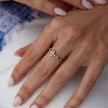 Taşlı Vintage Yüzük - Gökhan Bera