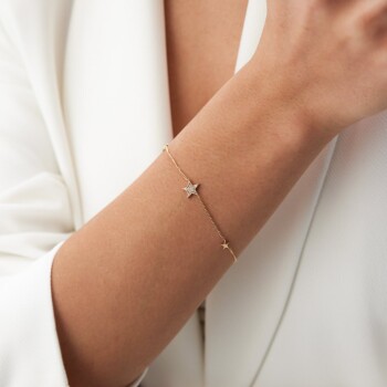Taşlı Yıldız Bileklik - Rayna