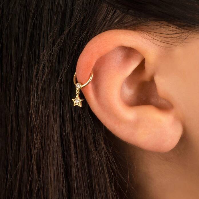 Taşlı Yıldızlı Helix - 2