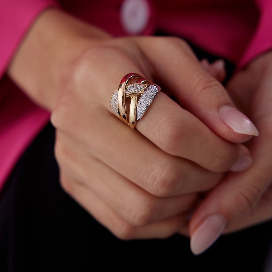 Taşlı Yumak Yüzük - 2