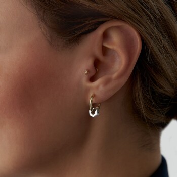 Taşlı Zar Küpe - Arax (1)