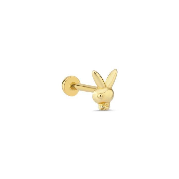 Tavşan Figür Tragus Piercing - 1