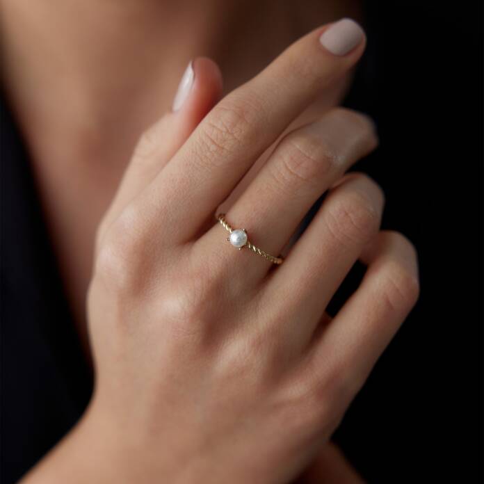 Tek İnci Yüzük - 1