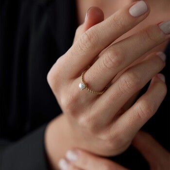 Tek İnci Yüzük - Cemart (1)