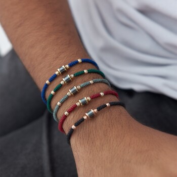 Tek Kapsül Çift Doricalı Bileklik - Mazal