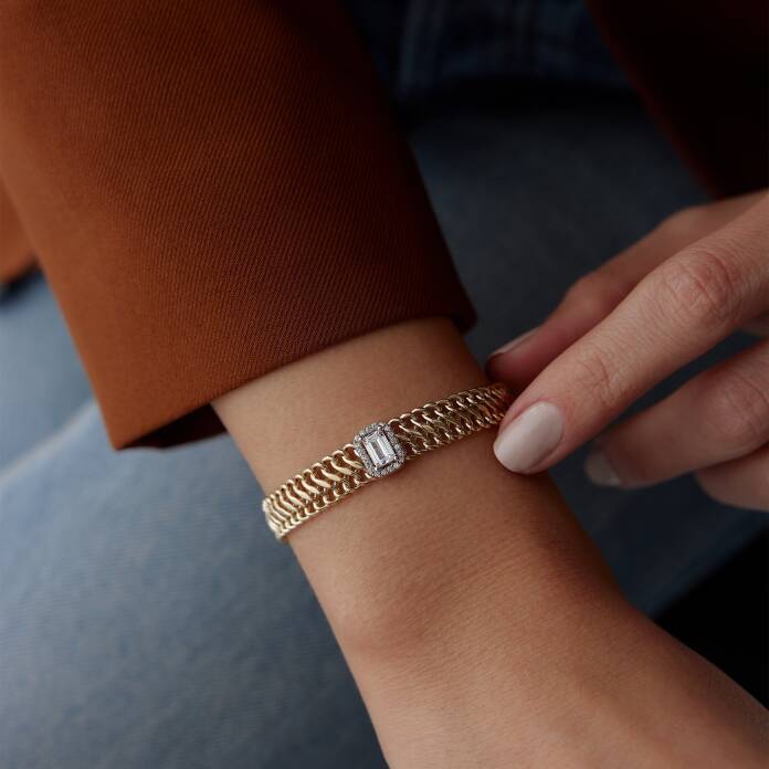 Tek Parça Baget Viyana Bileklik - 1