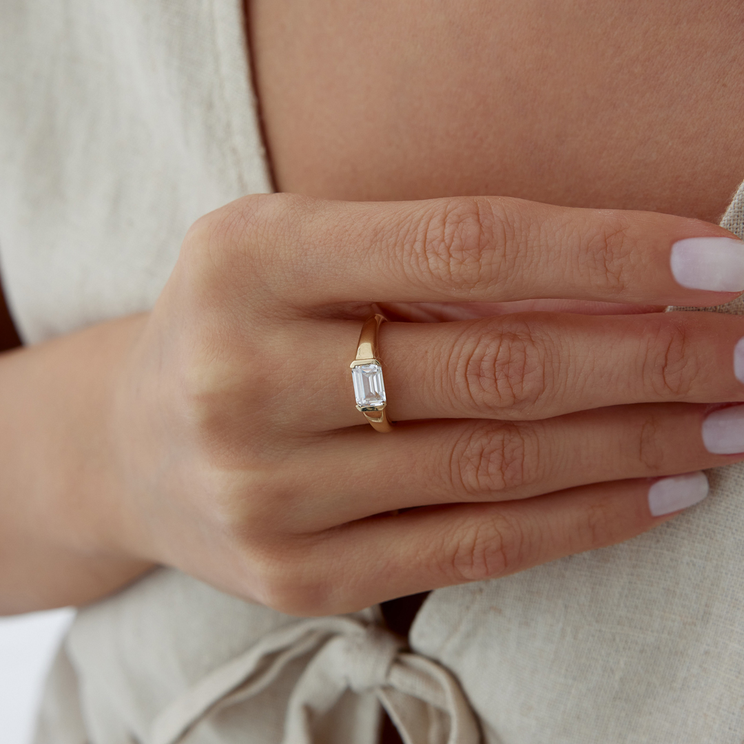 Tek Parça Baget Yüzük - 3