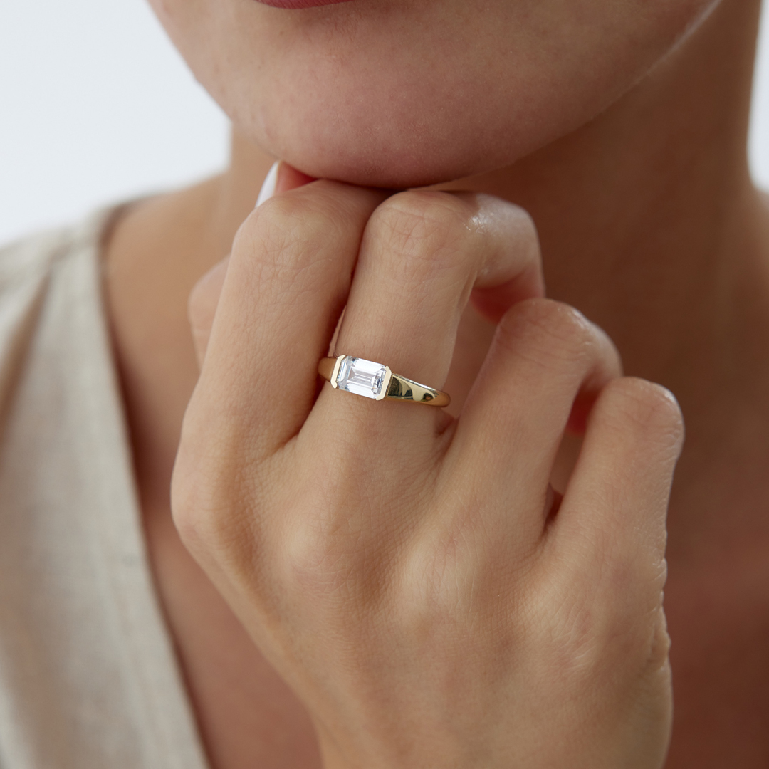 Tek Parça Baget Yüzük - 1