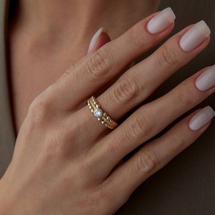 Tektaş Bubbles Yüzük - 1