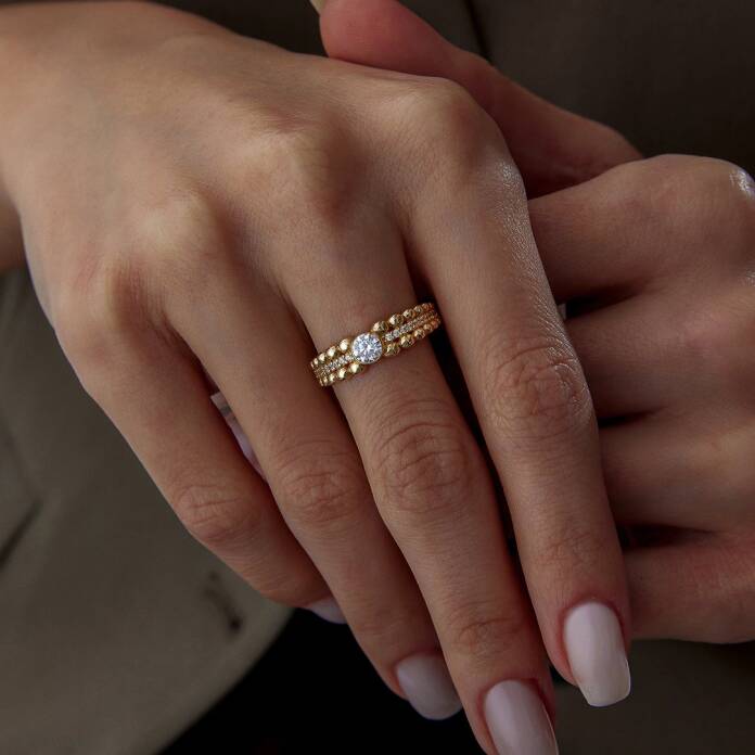 Tektaş Bubbles Yüzük - 2