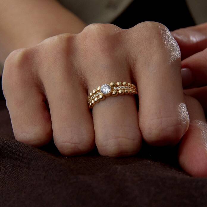 Tektaş Bubbles Yüzük - 3