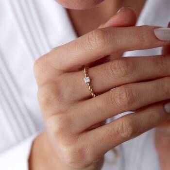 Tektaş Burgu Yüzük - MİST