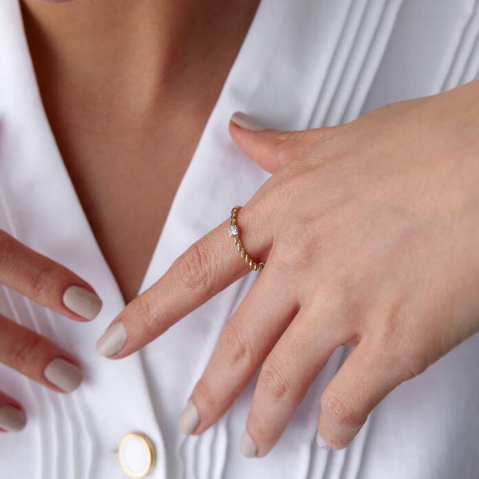 Tektaş Burgu Yüzük - 3