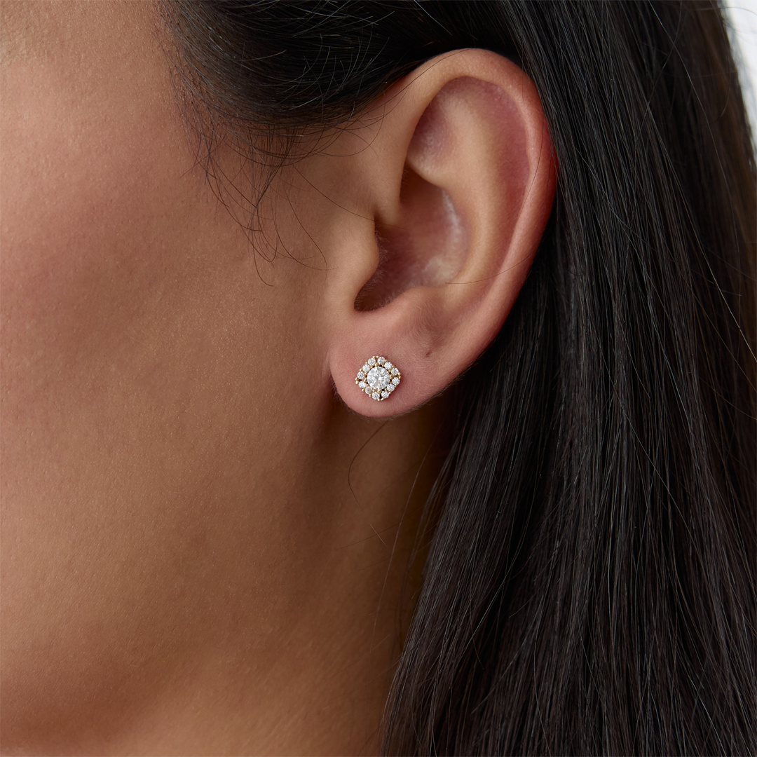 Tektaş Detaylı Küpe - 1