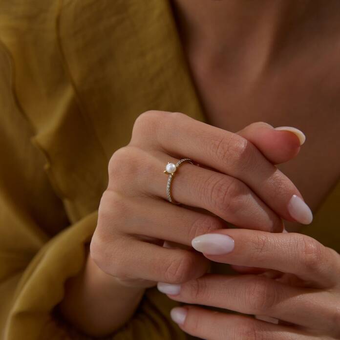 Tektaş İnci Yüzük - 3