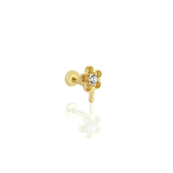 Tektaş Papatya Tragus Piercing - Alen
