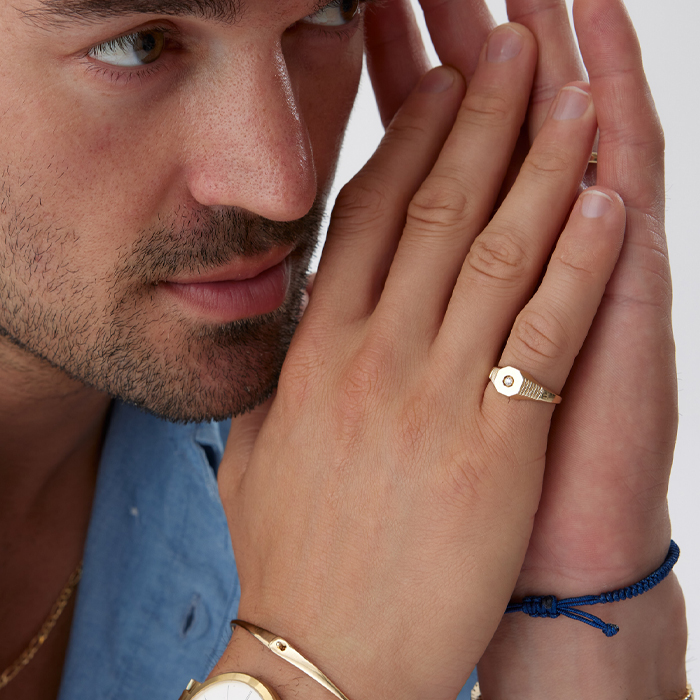 Tektaş Şövalye Yüzük - Rayna (1)