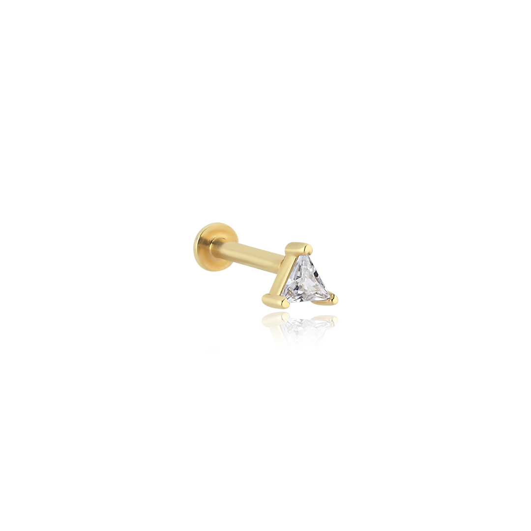 Tektaş Üçgen Tragus Piercing - 1