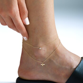 Tektaş ve Arı İkili Halhal - Rayna