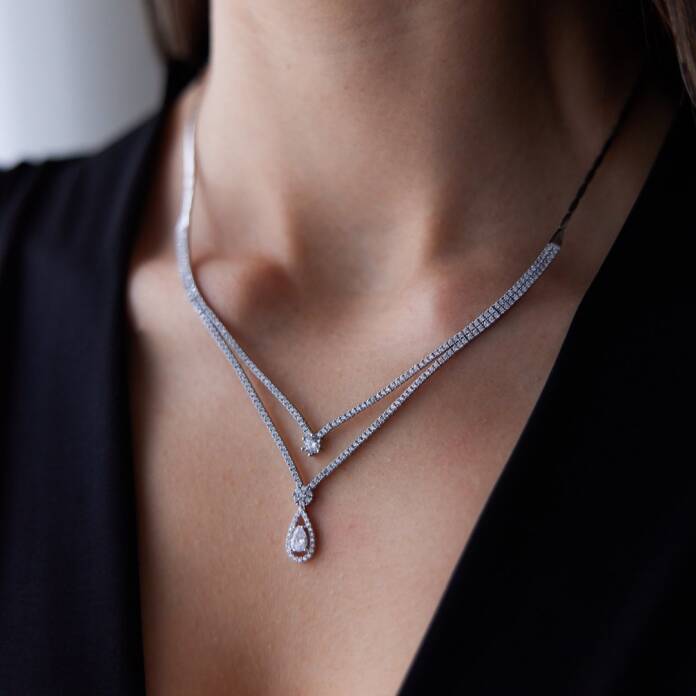 Tektaş Ve Damla Taşlı Set - 1