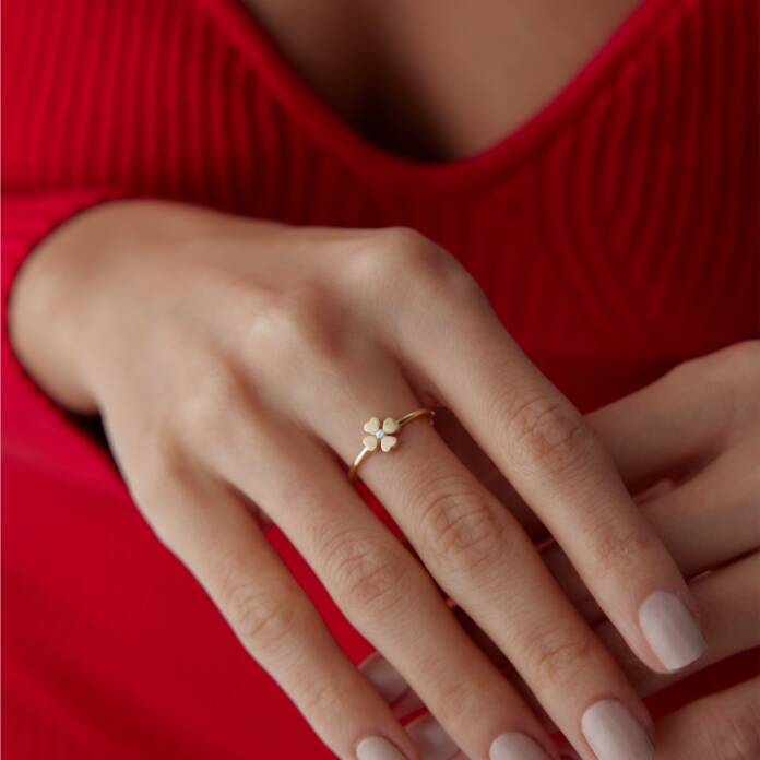 Tektaş Yonca Yüzük - 1