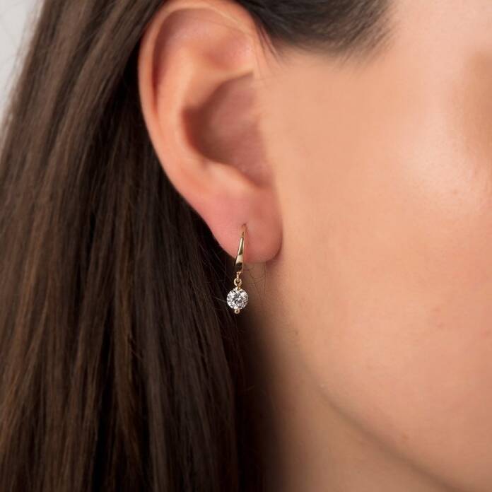 Tektaşlı Küpe - 1