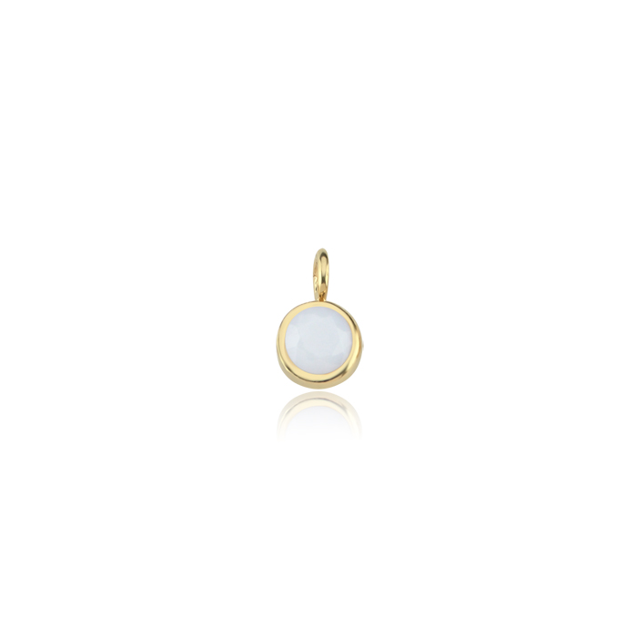 Terazi Burcu Opal Charm - Simoro