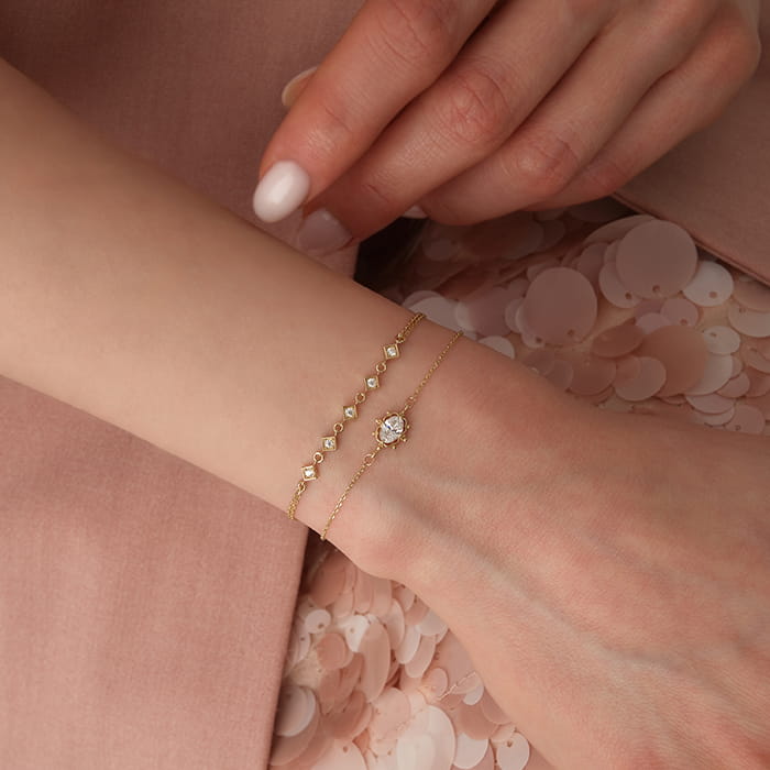 Thalia Altın Bileklik - Rayna