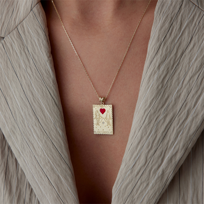 The Lovers Tarot Kolye - Simoro