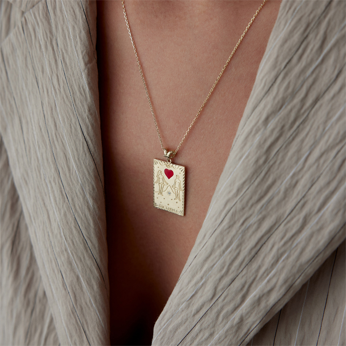 The Lovers Tarot Kolye - Simoro (1)