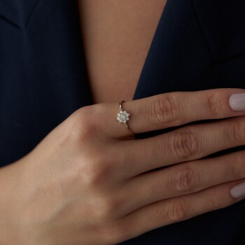 Ti Flower Yüzük - Garo (1)