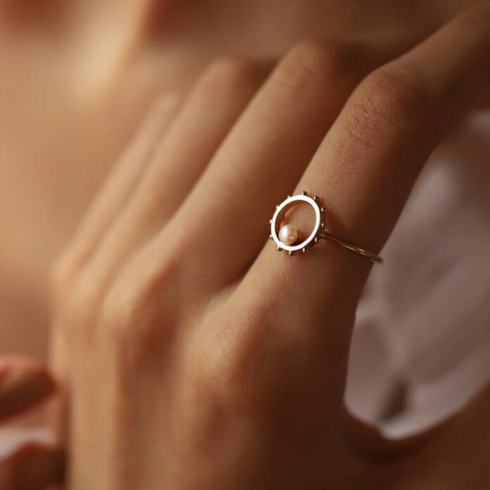 Tia İnci Yüzük - 2