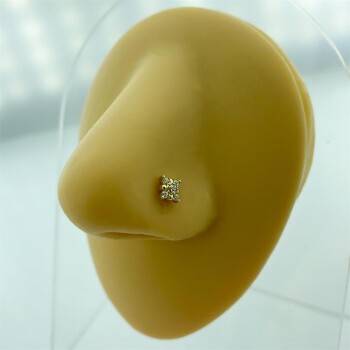 Tırnaklı Çiçek Motifli Altın Hızma - Dianora (1)