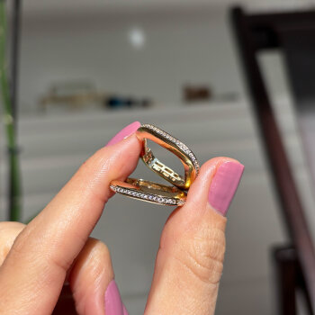 Tolira Spin Taşlı Küpe - Arax